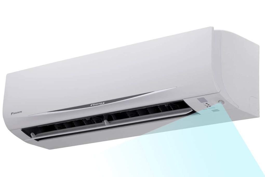 Mắt thần thông minh hoạt động dựa trên cảm biến hồng ngoại, tự động phát hiện chuyển động của người trong phòng để điều chỉnh nhiệt độ của máy cho phù hợp.